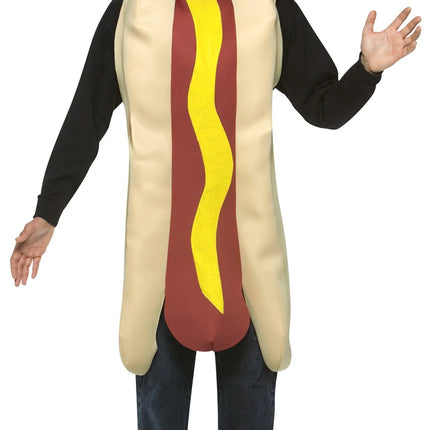 Adult Hotdog Costume - Lightweight