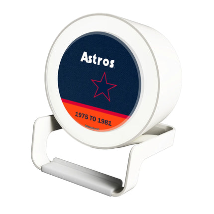 Houston Astros 1975-1981 - Cooperstown Collection Endzone Solid Night Light Charger and Bluetooth Speaker
