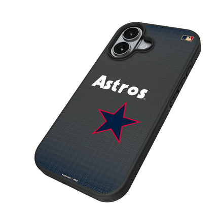 Houston Astros 1975-1981 - Cooperstown Collection Linen Bump Phone Case for Apple iPhone