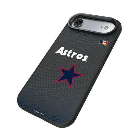 Houston Astros 1975-1981 - Cooperstown Collection Linen Bump Phone Case for Apple iPhone