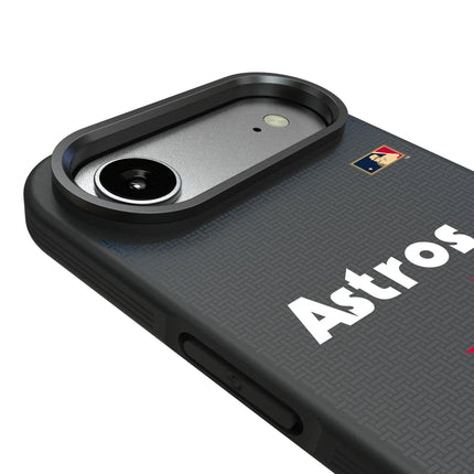 Houston Astros 1975-1981 - Cooperstown Collection Linen Bump Phone Case for Apple iPhone