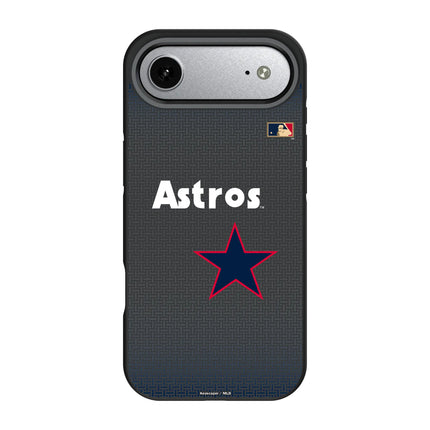 Houston Astros 1975-1981 - Cooperstown Collection Linen Bump Phone Case for Apple iPhone