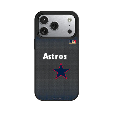 Houston Astros 1975-1981 - Cooperstown Collection Linen MagSafe Compatible Phone Case for Apple iPhone
