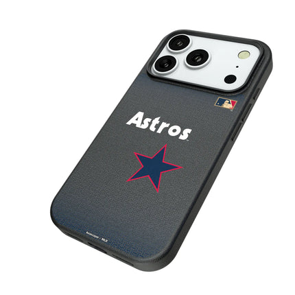Houston Astros 1975-1981 - Cooperstown Collection Linen MagSafe Compatible Phone Case for Apple iPhone