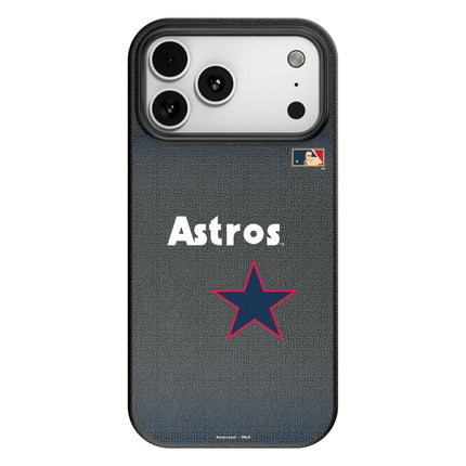 Houston Astros 1975-1981 - Cooperstown Collection Linen MagSafe Compatible Phone Case for Apple iPhone