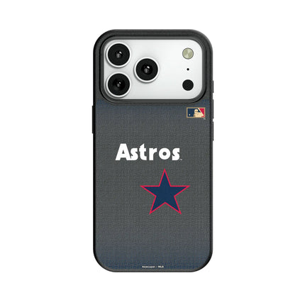 Houston Astros 1975-1981 - Cooperstown Collection Linen MagSafe Compatible Phone Case for Apple iPhone