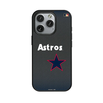 Houston Astros 1975-1981 - Cooperstown Collection Linen MagSafe Compatible Phone Case for Apple iPhone