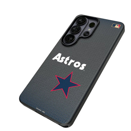 Houston Astros 1975-1981 - Cooperstown Collection Linen MagSafe Compatible Phone Case for Samsung Galaxy