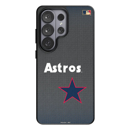 Houston Astros 1975-1981 - Cooperstown Collection Linen MagSafe Compatible Phone Case for Samsung Galaxy