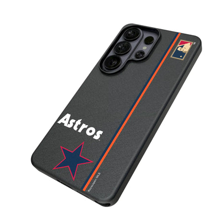 Houston Astros 1975-1981 - Cooperstown Collection Sidebar MagSafe Compatible Phone Case for Samsung Galaxy