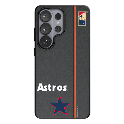 Houston Astros 1975-1981 - Cooperstown Collection Sidebar MagSafe Compatible Phone Case for Samsung Galaxy