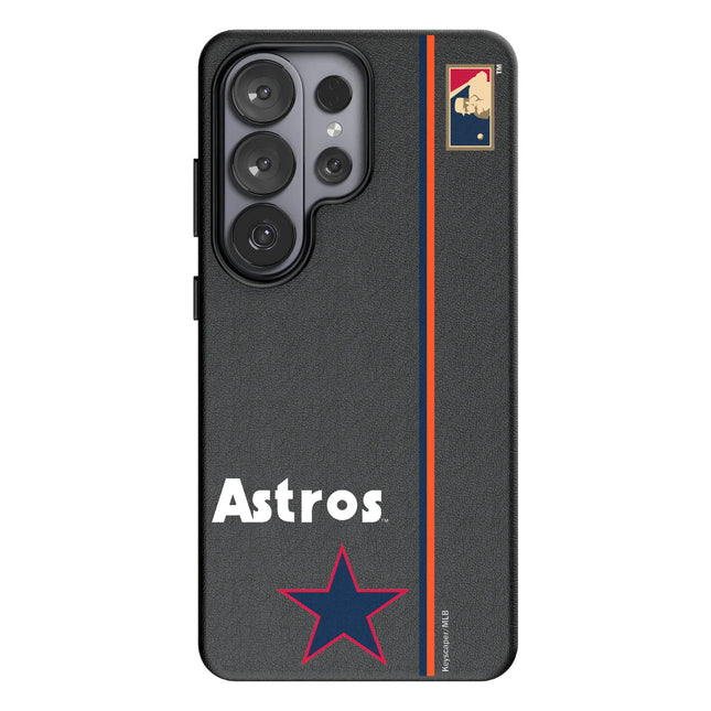 Houston Astros 1975-1981 - Cooperstown Collection Sidebar MagSafe Compatible Phone Case for Samsung Galaxy