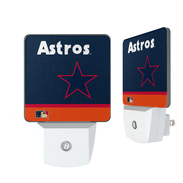 Houston Astros 1975-1981 - Cooperstown Collection Stripe Night Light 2-Pack