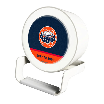 Houston Astros 1977-1993 - Cooperstown Collection Endzone Solid Night Light Charger and Bluetooth Speaker