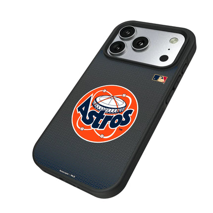 Houston Astros 1977-1993 - Cooperstown Collection Linen Bump Phone Case for Apple iPhone