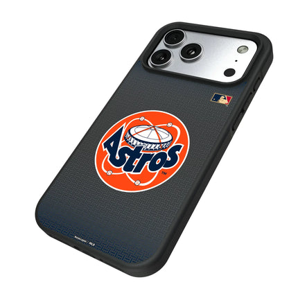 Houston Astros 1977-1993 - Cooperstown Collection Linen Bump Phone Case for Apple iPhone
