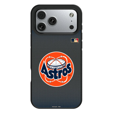 Houston Astros 1977-1993 - Cooperstown Collection Linen Bump Phone Case for Apple iPhone