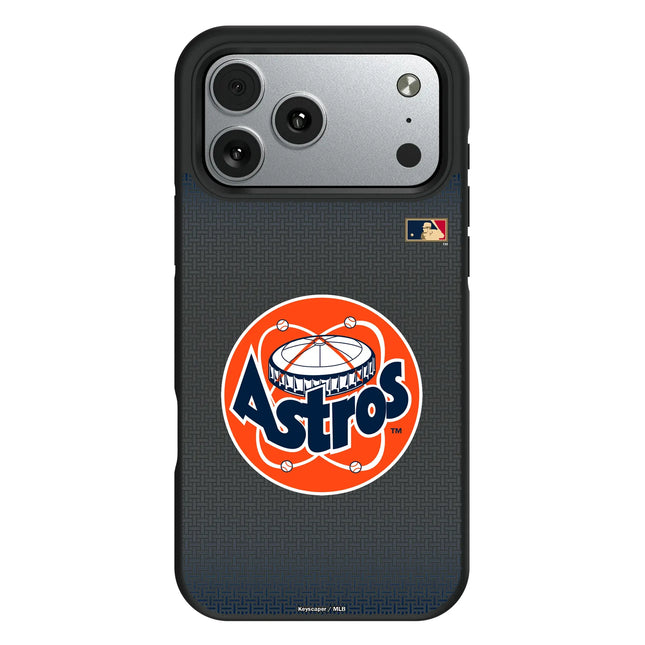 Houston Astros 1977-1993 - Cooperstown Collection Linen Bump Phone Case for Apple iPhone