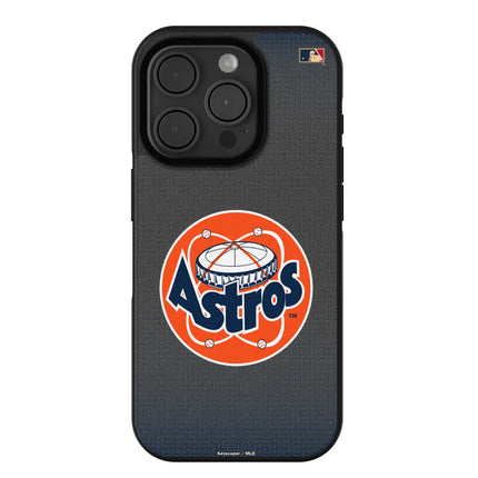 Houston Astros 1977-1993 - Cooperstown Collection Linen Bump Phone Case for Apple iPhone