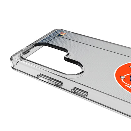 Houston Astros 1977-1993 - Cooperstown Collection Linen Clear Phone Case for Samsung Galaxy