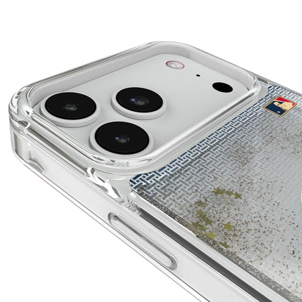 Houston Astros 1977-1993 - Cooperstown Collection Linen Glitter Phone Case for Apple iPhone