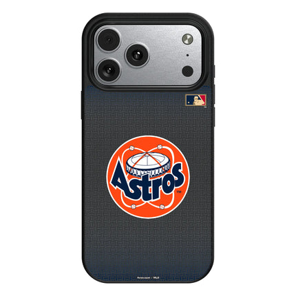 Houston Astros 1977-1993 - Cooperstown Collection Linen MagSafe Compatible Phone Case for Apple iPhone