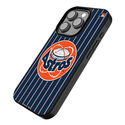 Houston Astros 1977-1993 - Cooperstown Collection Pinstripe Bump Phone Case for Apple iPhone