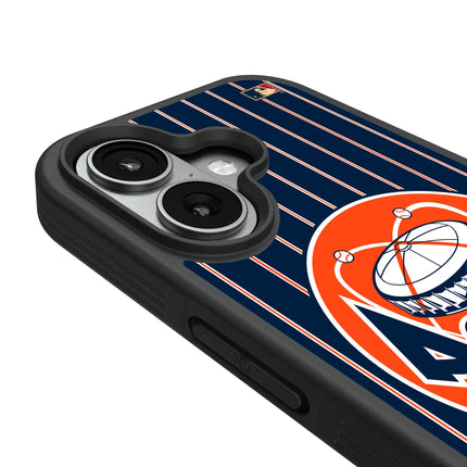 Houston Astros 1977-1993 - Cooperstown Collection Pinstripe Bump Phone Case for Apple iPhone