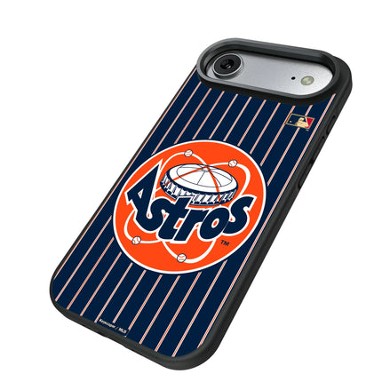 Houston Astros 1977-1993 - Cooperstown Collection Pinstripe Bump Phone Case for Apple iPhone