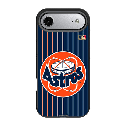 Houston Astros 1977-1993 - Cooperstown Collection Pinstripe Bump Phone Case for Apple iPhone