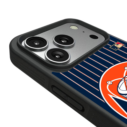 Houston Astros 1977-1993 - Cooperstown Collection Pinstripe Bump Phone Case for Apple iPhone