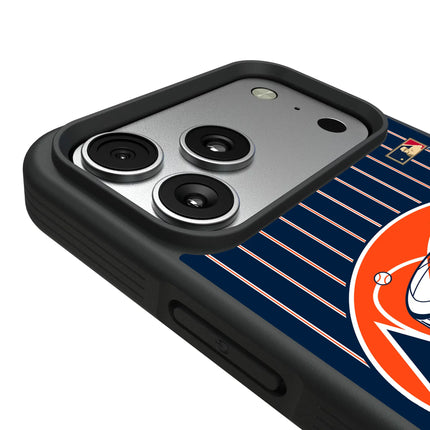 Houston Astros 1977-1993 - Cooperstown Collection Pinstripe Bump Phone Case for Apple iPhone