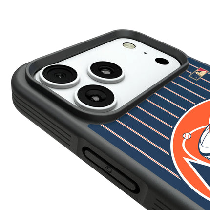 Houston Astros 1977-1993 - Cooperstown Collection Pinstripe Bump Phone Case for Apple iPhone