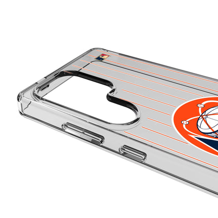 Houston Astros 1977-1993 - Cooperstown Collection Pinstripe Clear Phone Case for Samsung Galaxy