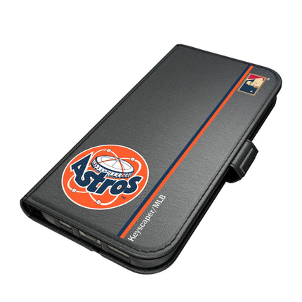 Houston Astros 1977-1993 - Cooperstown Collection Sidebar Folio 2.0 Case for Apple iPhone