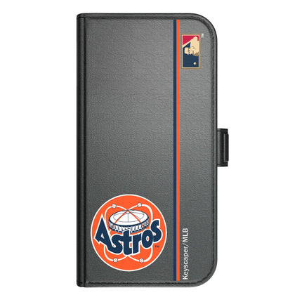 Houston Astros 1977-1993 - Cooperstown Collection Sidebar Folio 2.0 Case for Apple iPhone