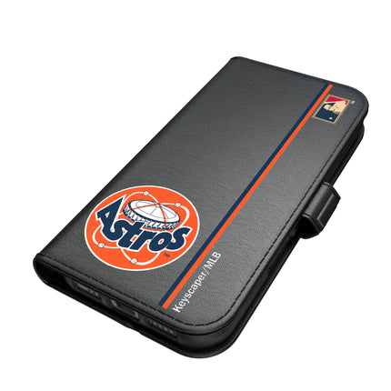 Houston Astros 1977-1993 - Cooperstown Collection Sidebar Folio 2.0 Case for Apple iPhone