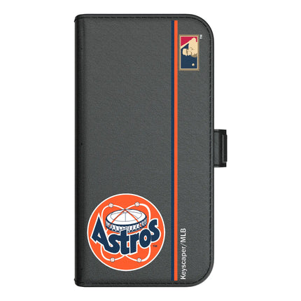Houston Astros 1977-1993 - Cooperstown Collection Sidebar Folio 2.0 Case for Apple iPhone