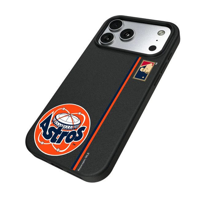 Houston Astros 1977-1993 - Cooperstown Collection Sidebar MagSafe Compatible Phone Case for Apple iPhone