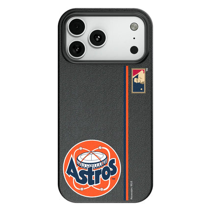 Houston Astros 1977-1993 - Cooperstown Collection Sidebar MagSafe Compatible Phone Case for Apple iPhone