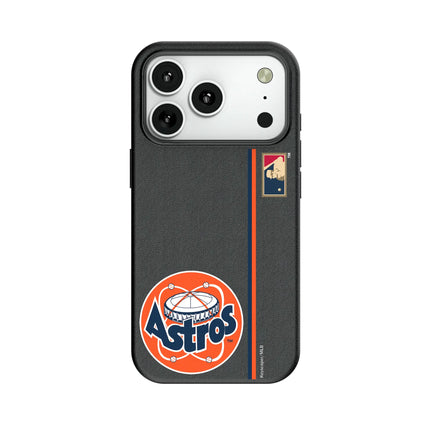 Houston Astros 1977-1993 - Cooperstown Collection Sidebar MagSafe Compatible Phone Case for Apple iPhone