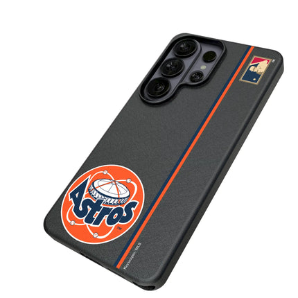 Houston Astros 1977-1993 - Cooperstown Collection Sidebar MagSafe Compatible Phone Case for Samsung Galaxy