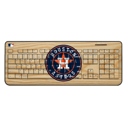 Houston Astros Baseball Bat Wireless USB Keyboard