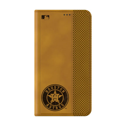 Houston Astros Burn Folio Phone Case for Samsung Galaxy