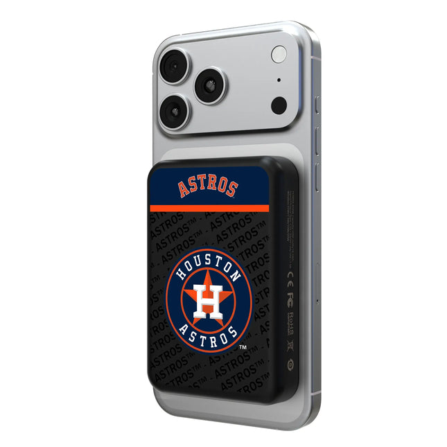 Houston Astros Endzone Plus Wireless Mag Power Bank