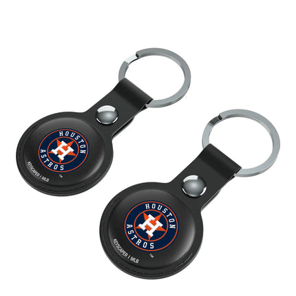Houston Astros Insignia Black Airtag Holder 2-Pack