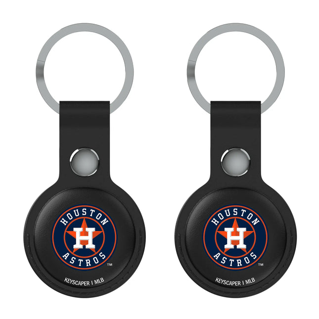 Houston Astros Insignia Black Airtag Holder 2-Pack