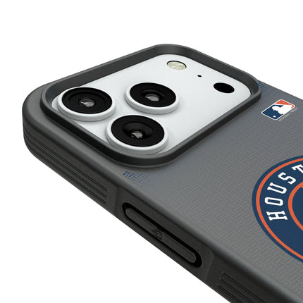 Houston Astros Linen Bump Phone Case for Apple iPhone
