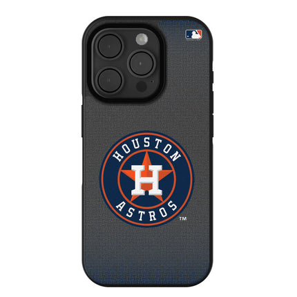 Houston Astros Linen Bump Phone Case for Apple iPhone