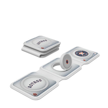 Houston Astros Linen Foldable 3 in 1 Charger